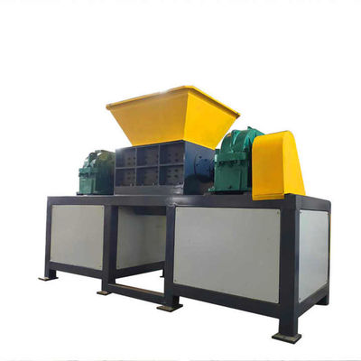 완전 자동 산업용 목재 쉐리더 기계 트윈 샤프트 100-3000kg/H