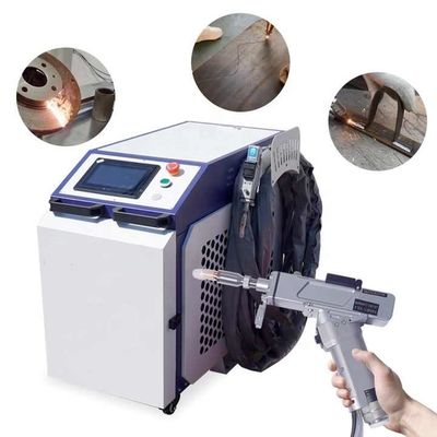 3 인 1 섬유 레이저 용접 기계 1000W 1500W 2000W 휴대용 휴대용