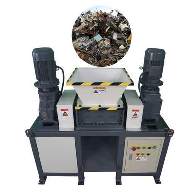 폐기물 자동차 쉐리더 기계 220V / 380V 더블 노치 롤