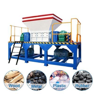 큰 토크 두 샤프트 Shredder 기계에 대한 스크랩 금속 플라스틱 필름 고무 천