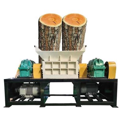 380V 중량 목재 쉐러 머신 트윈 샤프트 목재 팔레트 쉐러머
