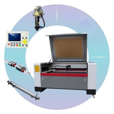 9060 미니 CO2 CNC 레이저 조각 기계 0-400mm/s 공기 냉각
