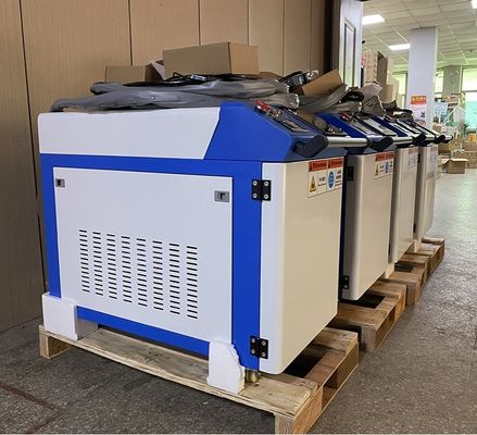 손잡이 레이저 정화 기계 썩기 제거 공기 냉각