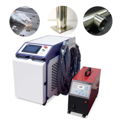 휴대용 용접기 4 In 1 1500w 2000w 3000w 강철 제거 레이저 청소 용접기