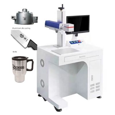 공장 공급 수료기 회전 60 와트 Jpt 섬유 20w 30w 50w 100w 레이저 표시 기계